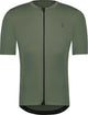Bbb cycling essence chemise de cyclisme homme manches courtes - 15-25 °c - chemise de VTT et de cyclisme respirante avec 3 poches arrière - vert olive