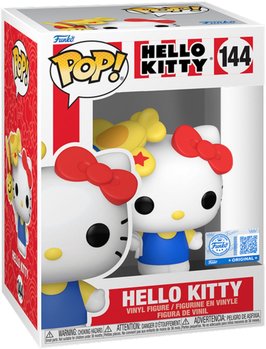 Funko Hello Kitty Pop! figurine en vinyle d'animation Hello Kitty en avion 9 cm