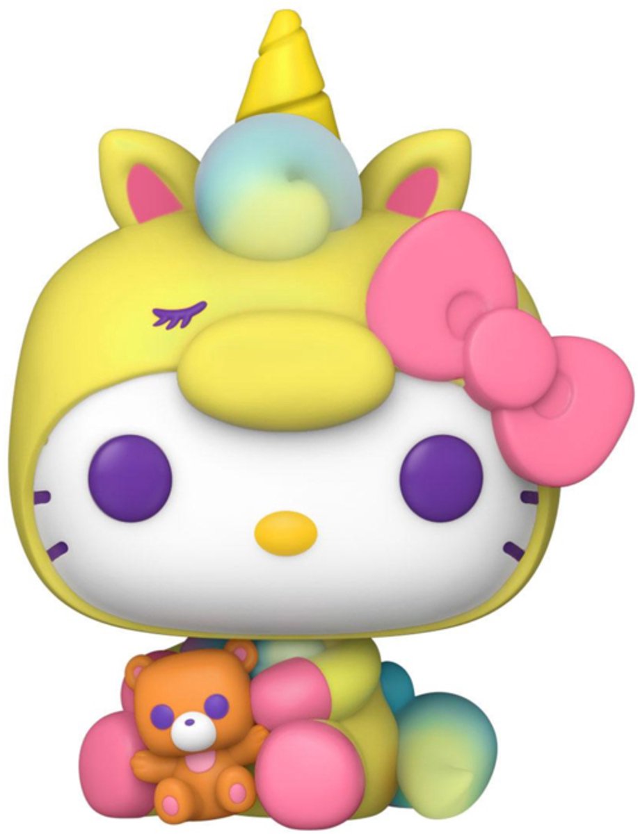 Funko-pop ! Hello Kitty - figurine en vinyle de fête de licorne - à collectionner
