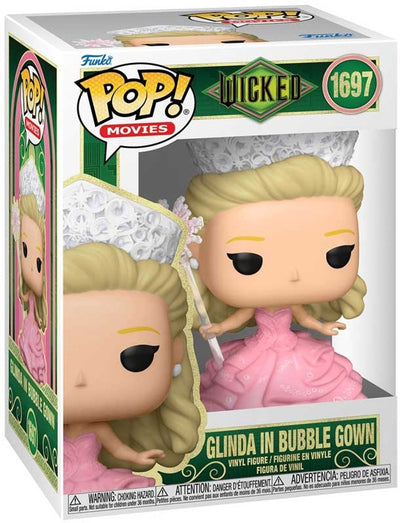 Funko méchante Glinda en robe à bulles figurine en vinyle 1697 pop! multicolore