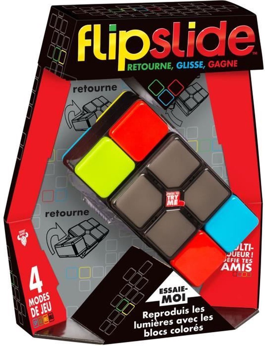 Moose Toys Flip Slide - - Jeu de combinaison de lumière électronique, avec piles