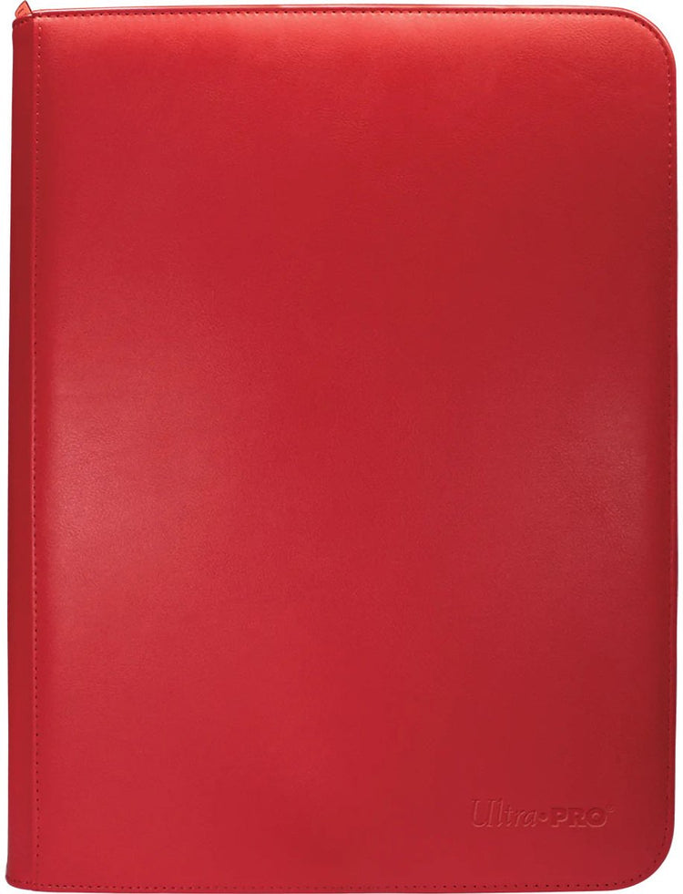 Ultrapro ultra pro Vivid 9 pochettes zippées pro classeur-rouge (divers) neuf