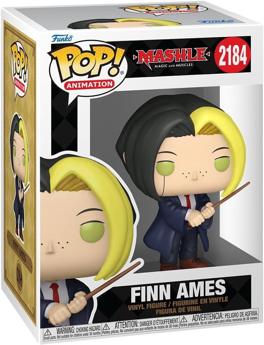 Funko mashle finn ames figurine en vinyle 2184 pop unisexe ! - neutre - standard