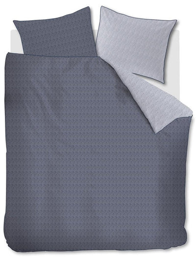 Riviera maison twisted duvet cover - twin xl - 260x200 220 - blue