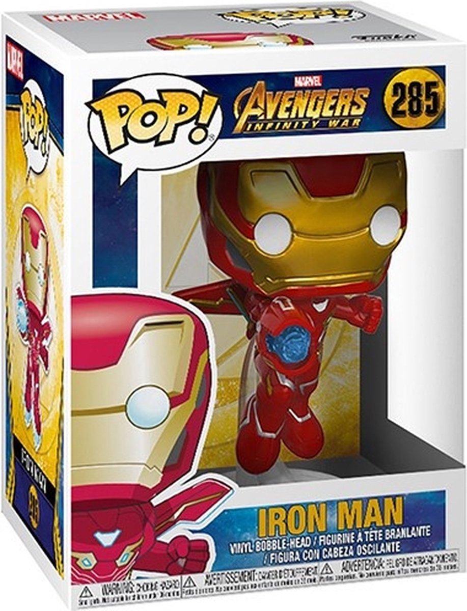 Funko-pop ! Avengers Infinity War Iron Man - figurine à collectionner #285