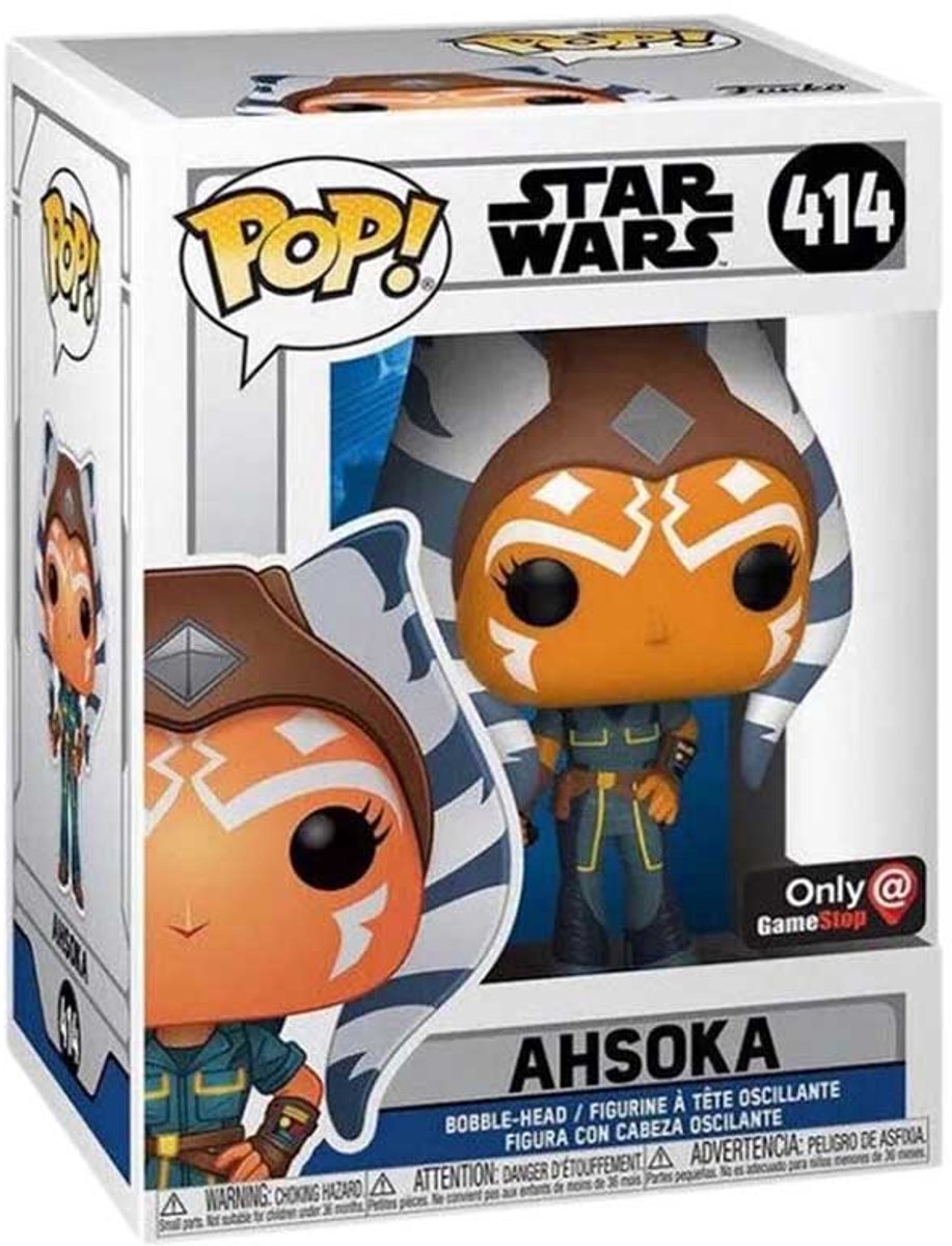 Funko-pop ! Star Wars : Ahsoka (mécanicien) (exclusivité Gamestop) #414 Protecteur exclusif Gamestop