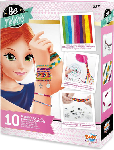 Buki france buki - confection de bracelets d'amitié - jouets créatifs - forfait hobby