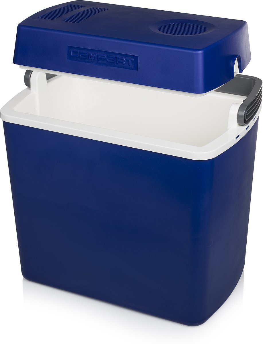 Campart CB-8624 - glacière 22 litres - thermoélectrique - chargeur de voiture 12v prise 230v - refroidit jusqu'à 16 ⁰c
