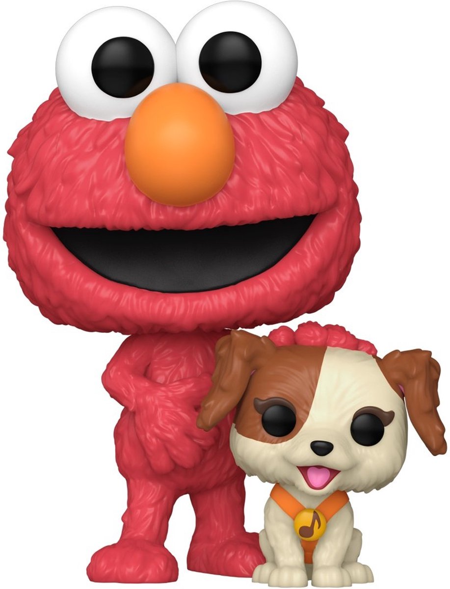 Figurine en vinyle Funko Sesame Street Elmo Tango 1611 pop! multicolore