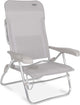 Crespo - chaise de plage - al 223 - gris clair