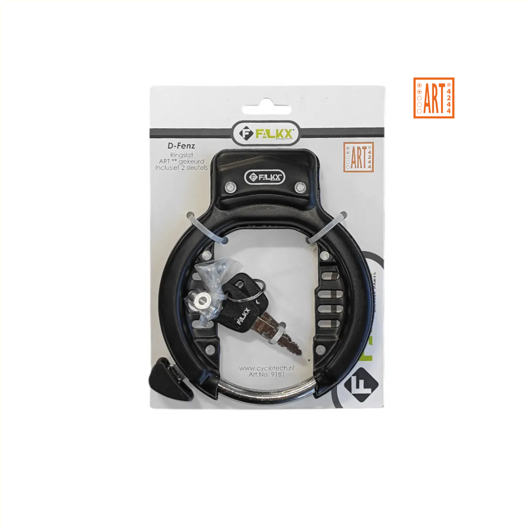 FALKX FALKX D-FENZ RING LOCK BLACK Art ** 70 mm de large