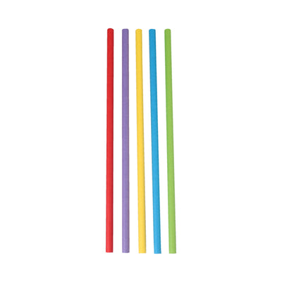 Paille Depa papier assorti 200x6 mm fsc (250 pièces)