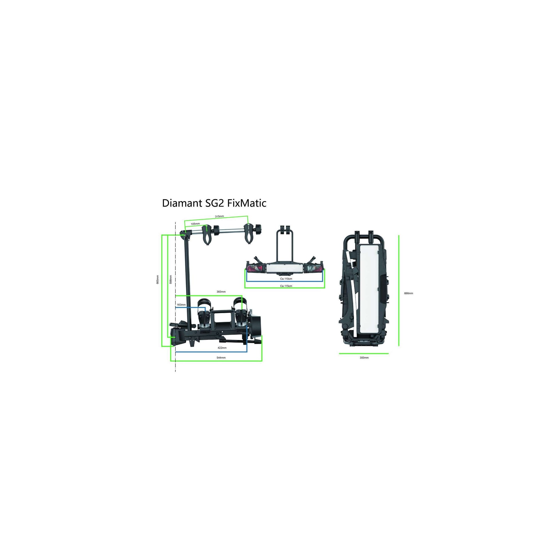 Pro-utilisateur Carrier du vélo Diamant Sg2 Fixmatic