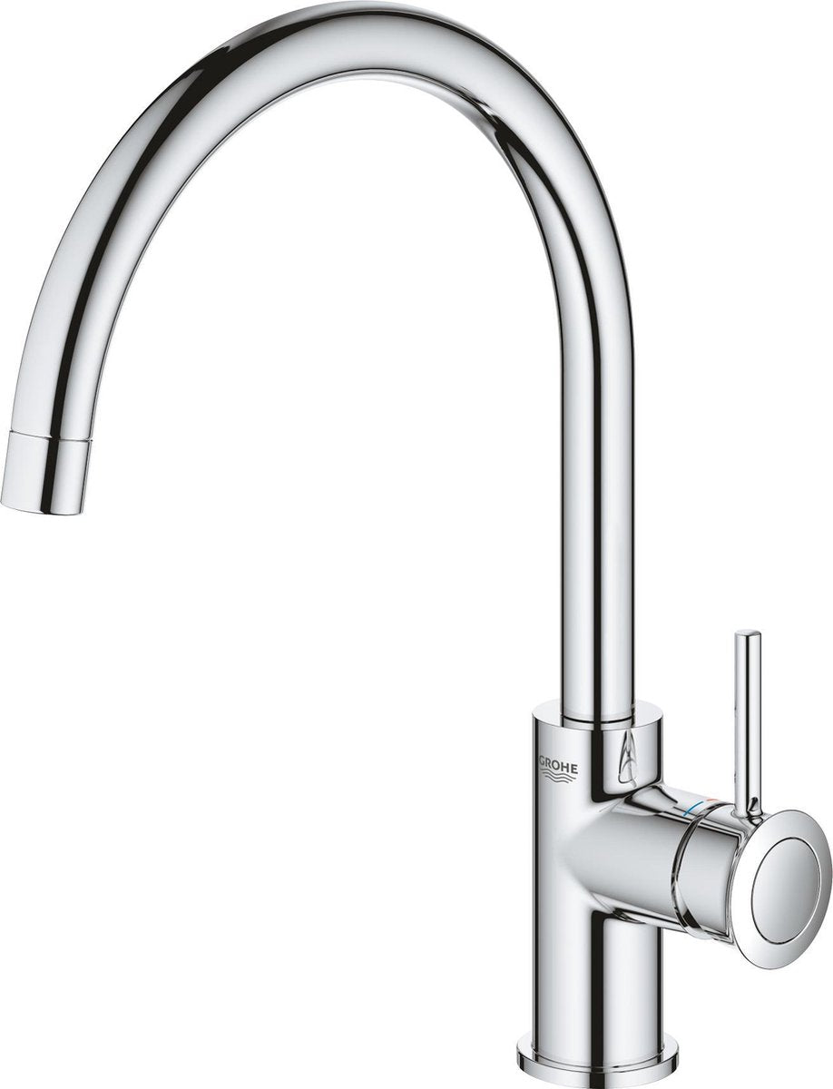 Mitigeur de cuisine Grohe start classic - bec pivotant - chrome