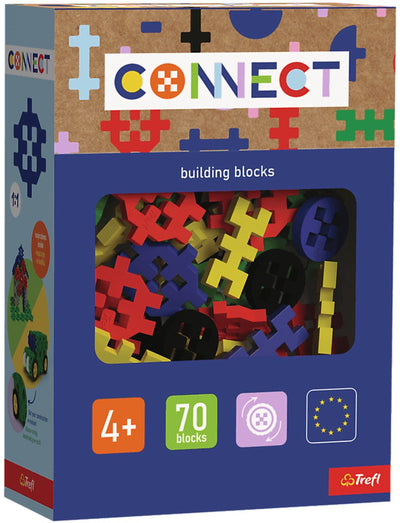 Trefl connect connect - blocs de construction 70 - standard multicolor_fsc mix 70%