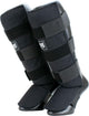 Protège-tibia Super Pro Combat Gear Savior noir blanc extra large