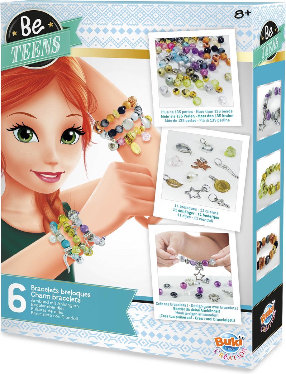 Buki france buki - confection de bracelets avec bijoux charms