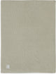 Jollein - couverture de berceau 75x100cm - couverture de berceau, couverture de berceau, couverture de bébé - tricot basique - vert olive