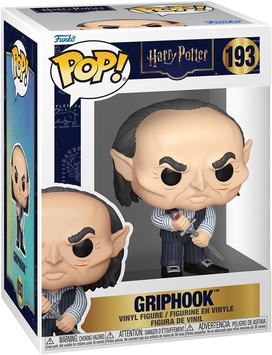 Funko Harry Potter Griphook VinylFiguur 193 Pop unisexe ! - neutre - standard