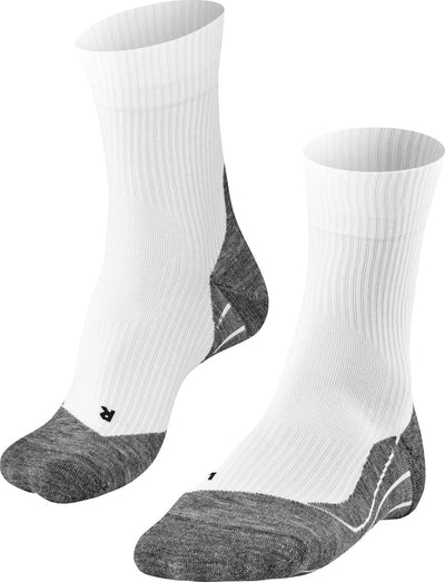 Falke te4 anti-ampoules coton matière fonctionnelle chaussettes de tennis homme blanc - taille 39-41