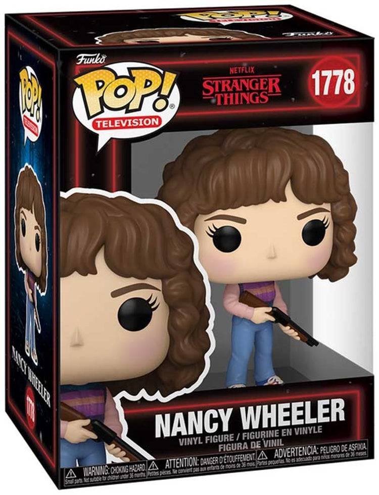Funko Stranger Things saison 5 - figurine en vinyle Nancy Wheeler 1778 pop unisexe ! - neutre - standard