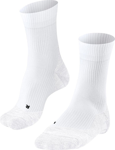 Falke te4 anti-ampoules coton matière fonctionnelle chaussettes de tennis homme blanc - taille 44-45
