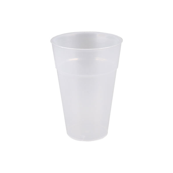 Verre à bière en plastique réutilisable (25x250ml)