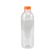 Flacon de rpet avec bouchon orange (70x1000ml)