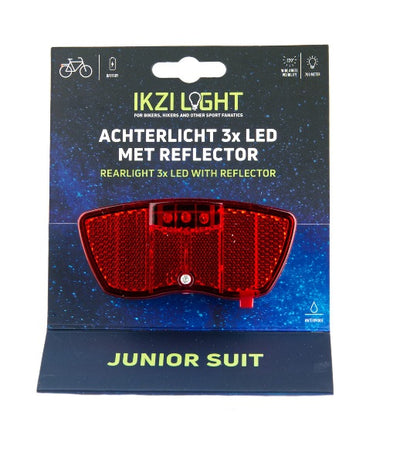 Ikzi ikzilight junior arrière lumière arrière mini 3-LED 80 mm sur carte