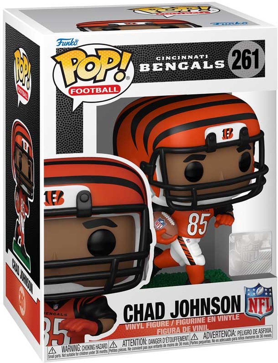 Funko légendes pop ! NFL : Chad Johnson (Bengals) pour Sports Fanzone