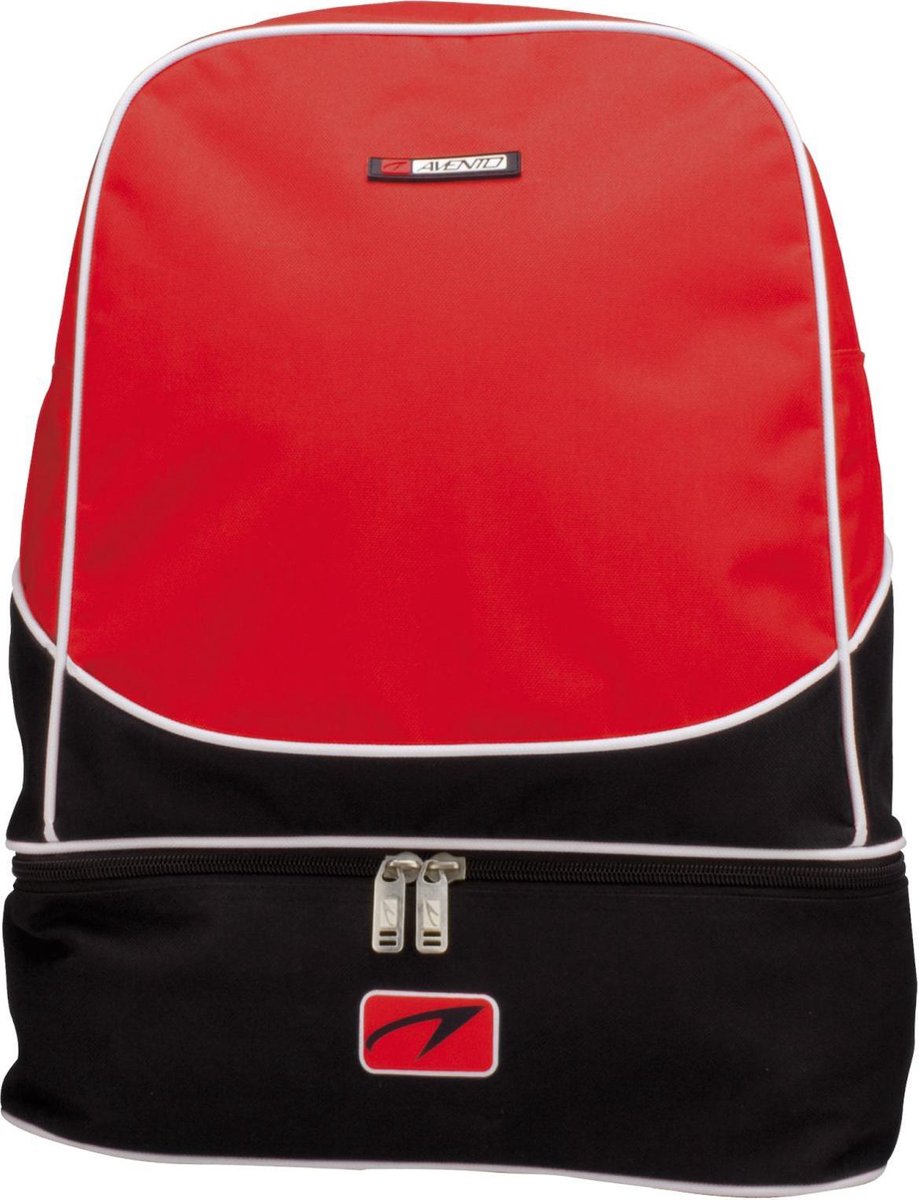 Sac à dos de sport Avento - junior - rouge noir blanc