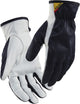 Blåkläder blaklader gant en cuir 2802-1459 - bleu foncé blanc - 11