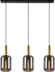 Lucide joanet - suspension - 3xe27 - fumé