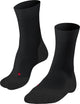 Falke te4 chaussettes de tennis en coton anti-ampoules en matière fonctionnelle hommes noir - taille 44-45