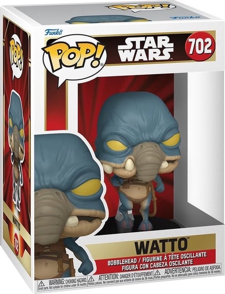 Funko pop star wars : la menace fantôme - watto pop #702