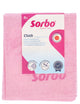Sorbo prof chiffon de nettoyage rose 4 pièces - chiffon en microfibre - pour le nettoyage professionnel