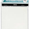 Creativ Company 3D Pads en mousse blanc 5x5x2mm, 2 feuilles