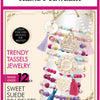 Ensemble de bijoux tendance, bracelets en daim doux
