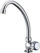 Robinet de WC massif Plieger avec bec pivotant chromé