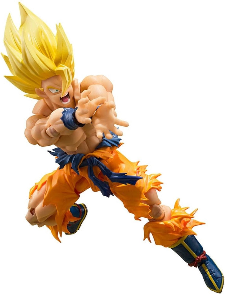 Bandai Tamashii Nations Dragon Ball Z S.H. figurine figuarts super saiyan son goku (super saiyan légendaire) 15 cm
