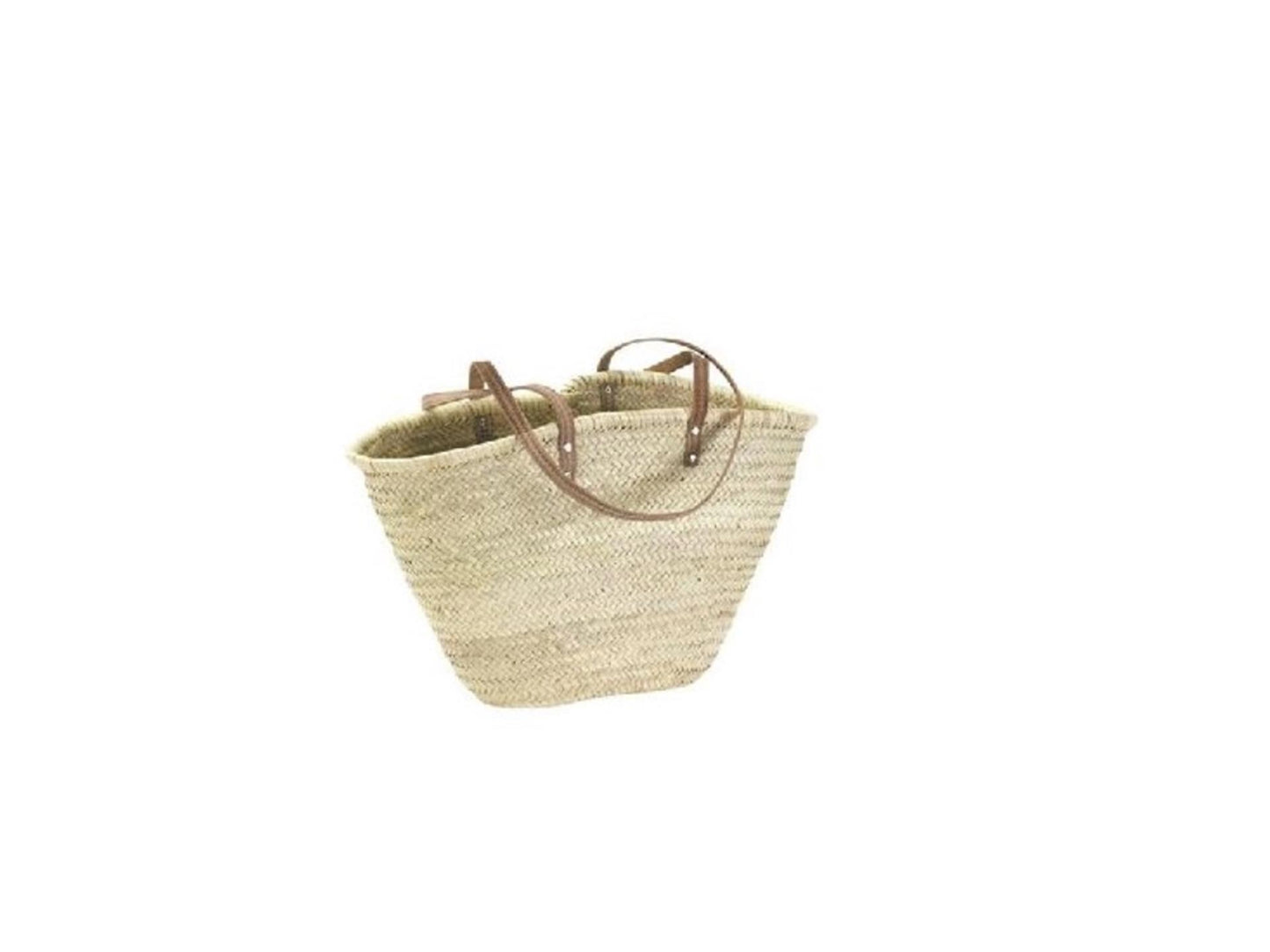 Sac Source Balance en feuille de palmier avec bandoulière en cuir