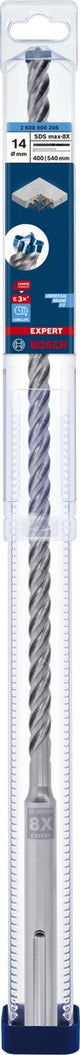 Bosch accessoires expert sds max-8x marteau perforateur 14 x 400 x 540 mm - 1 pièce(s) - 2608900208
