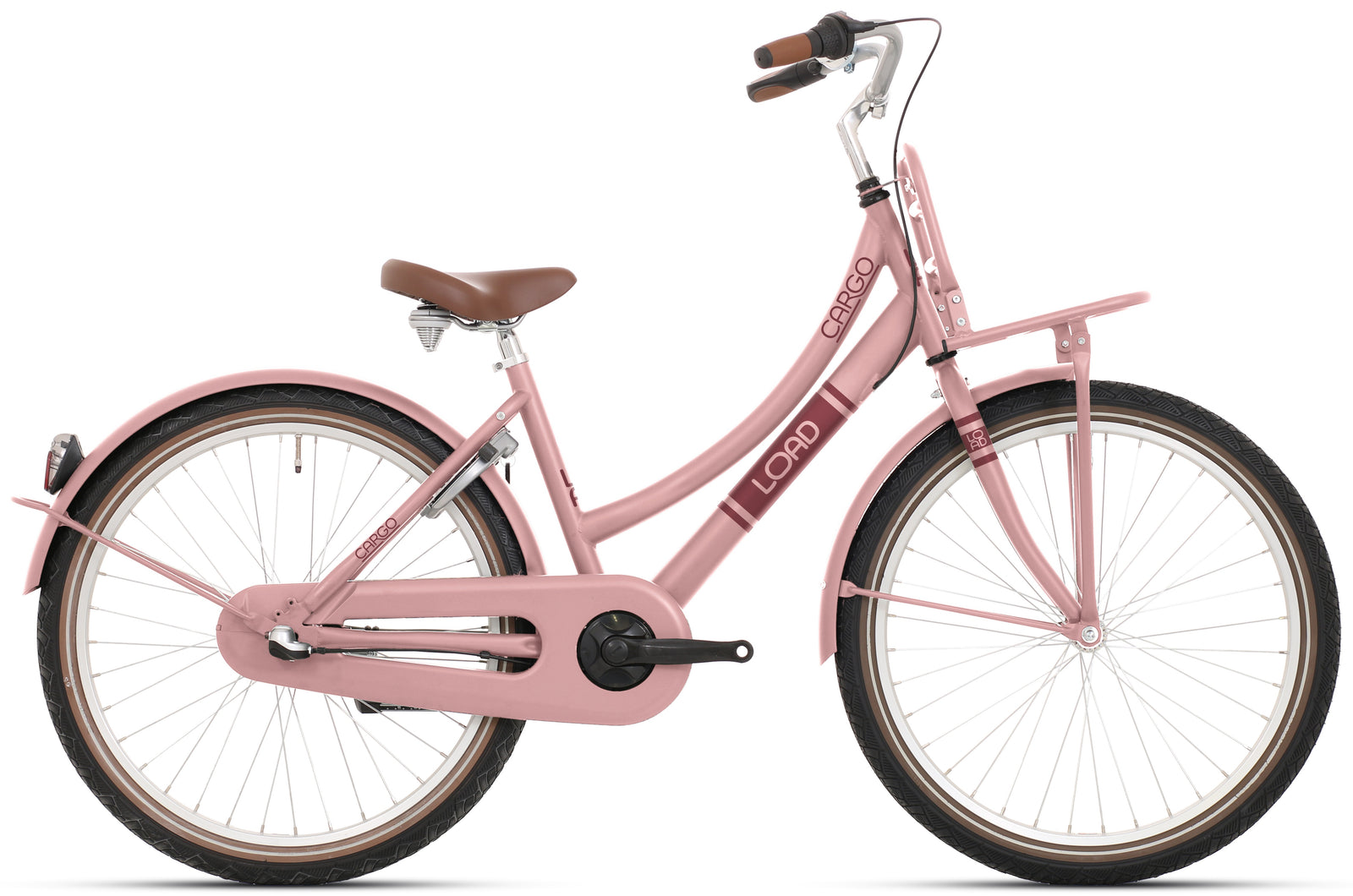 Bikefun - Bikefun Kinderfiets 20" Load mahogany roze