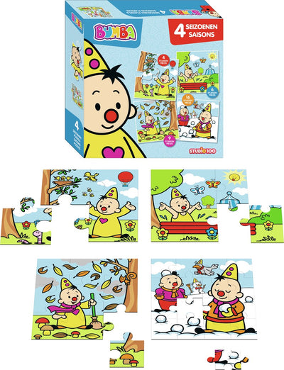 Bumba Puzzle Saisons, 4en1
