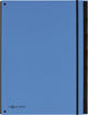 Pagna classeur de tri tendance 7 onglets a4 bleu clair
