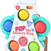 Jouez à Baby Sensory Ring avec des balles, 6dlg.