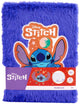 Carnet peluche point Canenco bleu foncé