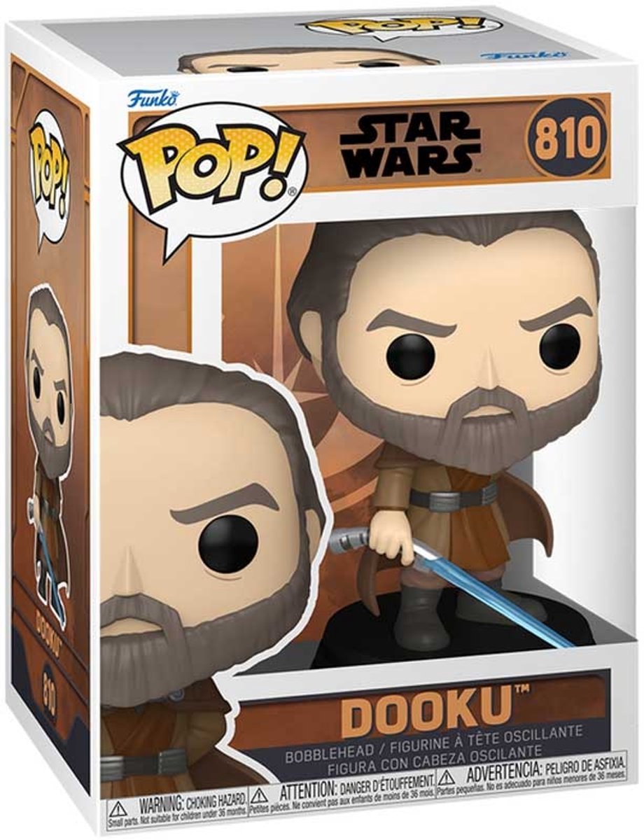 Funko-pop ! Star Wars : Les Contes du Jedi - Dooku #810