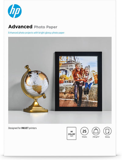 HP Q5456a avancé - papier photo brillant 250g A4