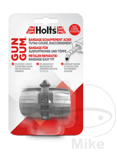 Holts kit de réparation gum gum flexiwrap 12,2 cm acier argent